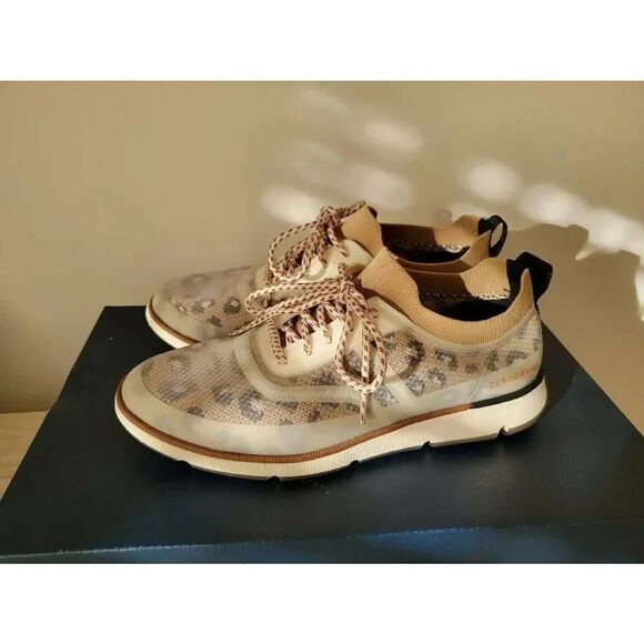 Cole Haan 4.ZeroGrand Avant Oxford Leopard W6.5 - Picture 1 of 12